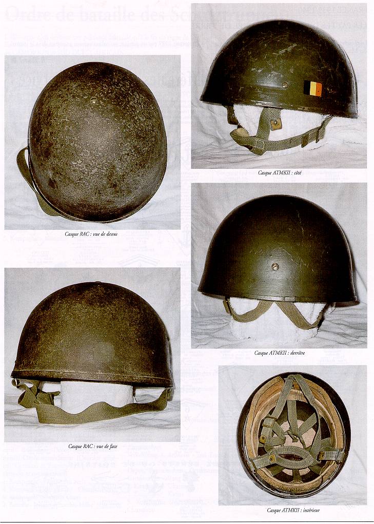 Article casques Belges.