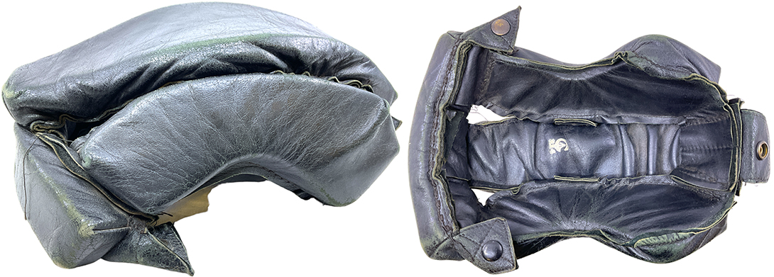 Helmet, Tank, Crew, Leather. Helmet, Tank, Crew, Leather.