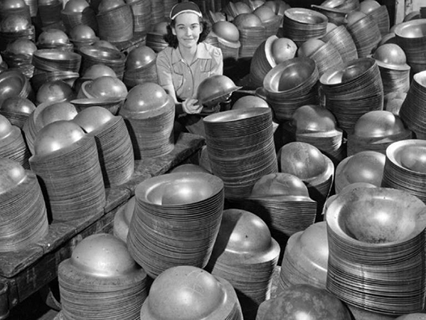 Casque canadien Mark II. Casque canadien Mark II.