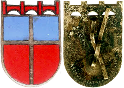 Attribut Saarbataillon Arthus Bertrand.