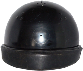 Trace circulaire laissée par la cocarde.