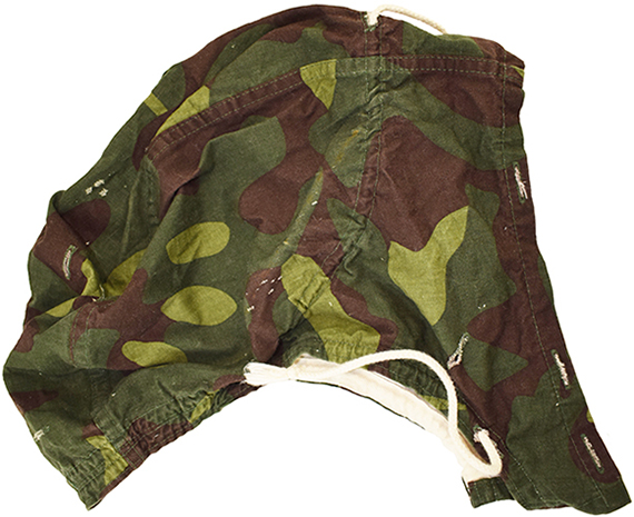 Capuche couvre-casque, envers/revers.