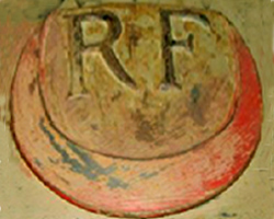 Peint en rouge : Zouaves. Peint en rouge: Zouaves.