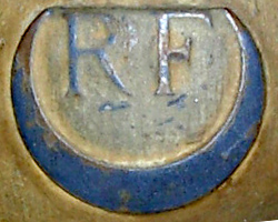 Peint en bleu : Tirailleurs. Peint en bleu: Tirailleurs.