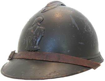 Génie, Repeint bleu foncé. Génie, Repeint bleu foncé.