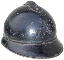 Repeint en noir et percé pour la fixation d'une plaque de pompier. Repeint en noir et percé pour la fixation d'une plaque de pompier.