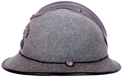 Casque en feutre Manufrance. Casque en feutre Manufrance.