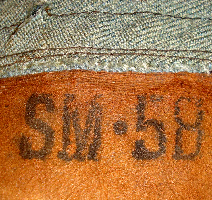 2ème type, taille 58 fabrication SM. 2ème type, taille 58 fabrication SM.