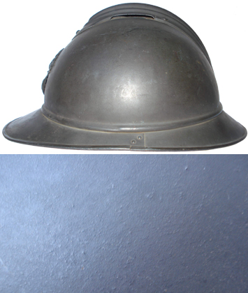 Peinture d'usine tirant sur le gris. Peinture d'usine tirant sur le gris.