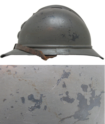 Peinture manuelle gris artillerie. Peinture manuelle gris artillerie.