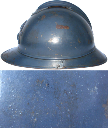 Peinture d'usine tardive, gris bleu foncé. Peinture d'usine tardive, gris bleu foncé.