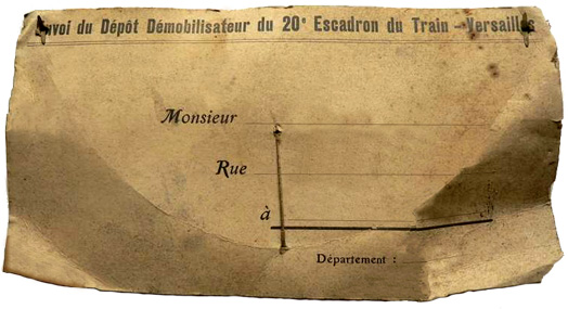 Carton d'expédition. Carton d'expédition.