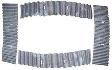 Jeu de plaquettes de 3 et 5 mm pour les tailles A1, B1, et C1. Jeu de plaquettes de 3 et 5 mm pour les tailles A1, B1, et C1.