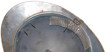 Positionnement des plaquettes pour les tailles A3, B3, et C3. Positionnement des plaquettes pour les tailles A3, B3, et C3.