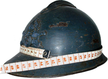 Mesurage de la taille d'une bombe. Mesurage de la taille d'une bombe.