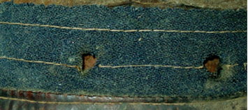 Drap de tunique d'officier, noir. Drap de tunique d'officier, noir.