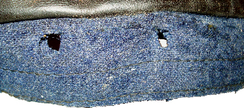 Drap de capote gris de fer bleuté. Drap de capote gris de fer bleuté.