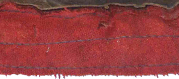 Drap de pantalon garance. Drap de pantalon garance.