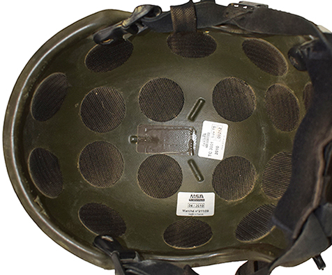 Disque astrakan de fixation des éléments de coiffe.