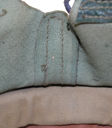 Assemblage toile cirée. Assemblage toile cirée.