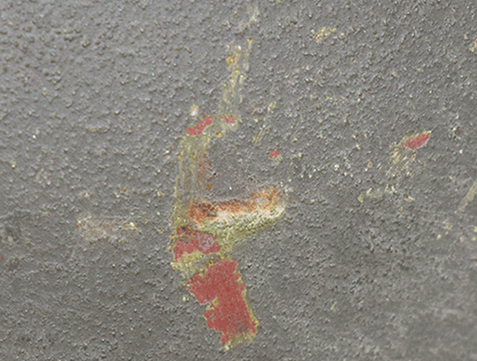 Remise en peinture du casque après reconditionnement. Remise en peinture du casque après reconditionnement.