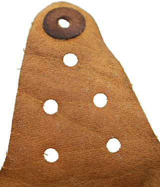 Revers dent de loup. Revers dent de loup.