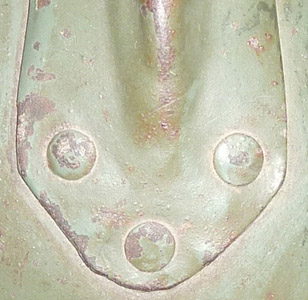 Pointe cimier avant. Pointe cimier avant.