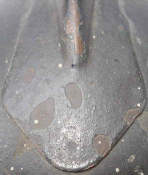 Pointe cimier avant. Pointe cimier avant.