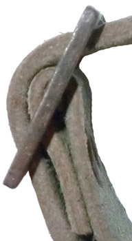 Boucle coulissante. Boucle coulissante.