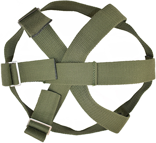 Suspension de fabrication plus récente, sans bande patronymique. Suspension de fabrication plus récente, sans bande patronymique.