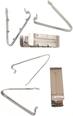 Clips métallique de maintien. Clips métallique de maintien.