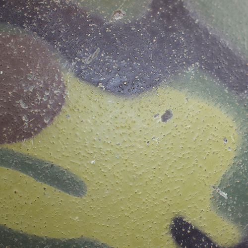 Peinture camouflée granitée. Peinture camouflée granitée.