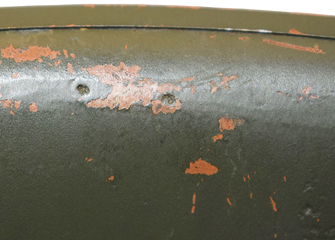 Détails ancien point de maintien des boucles. Détails ancien point de maintien des boucles.