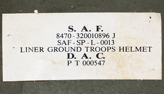 Étiquette de nomenclature. Étiquette de nomenclature.