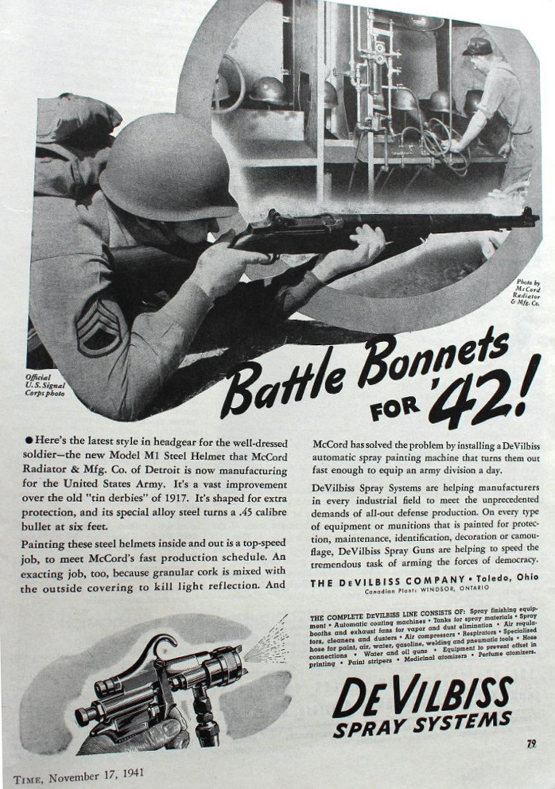 Promotion DeVilbiss.