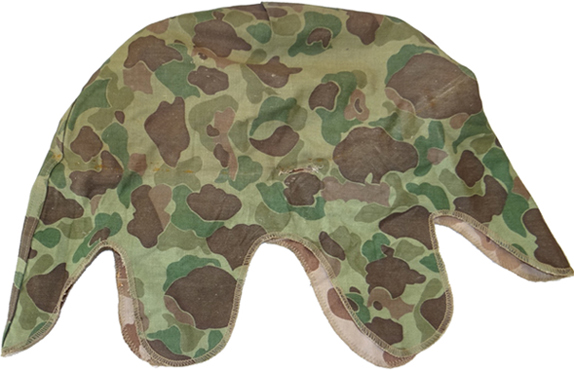 Vue à plat - envers (jungle). Vue à plat - envers (jungle).