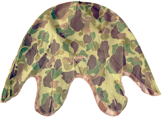 Vue à plat - envers (jungle). Vue à plat - envers (jungle).