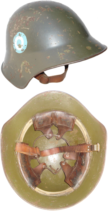 Casque modèle 38. Casque modèle 38.