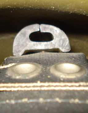 En place sur arceau.