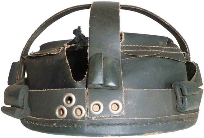 Vue de côté, avec jointure cerclage.