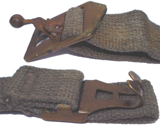 Crochet et boucle de fixation avec système T1. Crochet et boucle de fixation avec système T1.