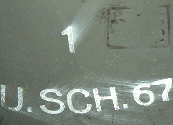 Fabrication Heinrich Ulbrichts Witwe de 1967. Fabrication Heinrich Ulbrichts Witwe de 1967.