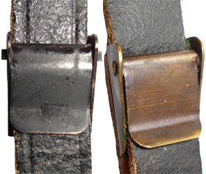 Cuir rainuré et lisse. Cuir rainuré et lisse.