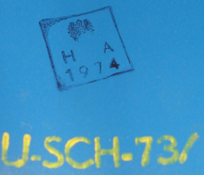 Casque lourd : Fabrication Heinrich Ulbrichts Witwe de 1973. Casque lourd : Fabrication Heinrich Ulbrichts Witwe de 1973.