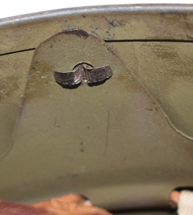 Point de fixation avant.