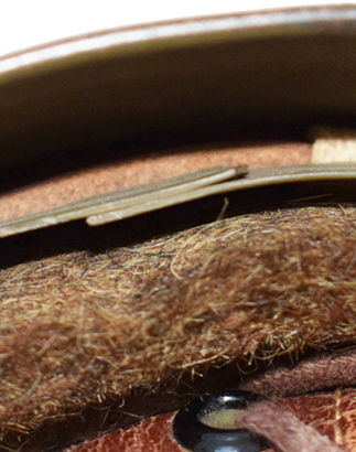 Jointure cerclage métallique.