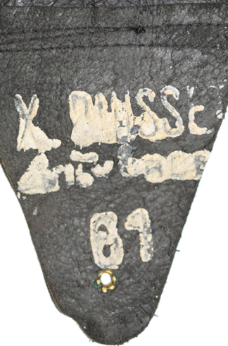 Marquage : X.BUISSET Vilvoorde 61. Marquage : X.BUISSET Vilvoorde 61.