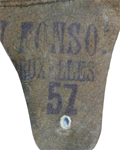 Marquage : J.FONSON Bruxelles 57. Marquage : J.FONSON Bruxelles 57.