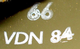 VDN 1984, coque taille 66 VDN 1984, coque taille 66