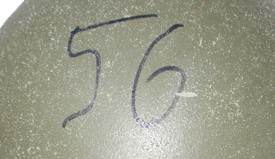 Taille 56 sur l'avant. Taille 56 sur l'avant.